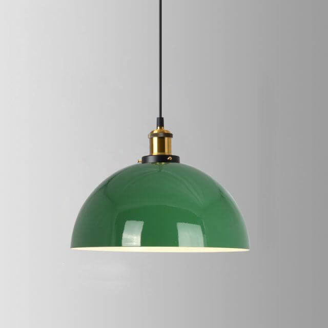 Lumio industriële groene hanglamp