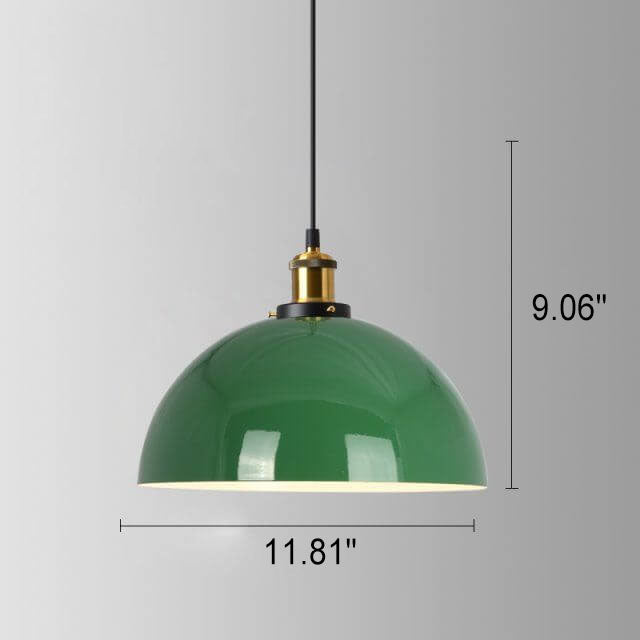 Lumio industriële groene hanglamp