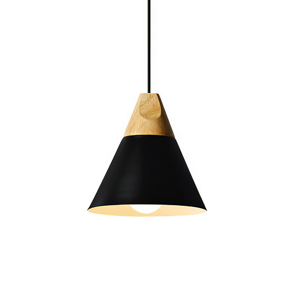 Navelle Scandinavische houten hanglamp