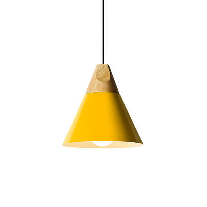 Navelle Scandinavische houten hanglamp