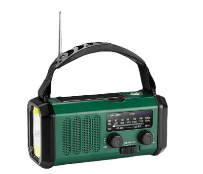 Draagbare noodradio met LED-zaklamp