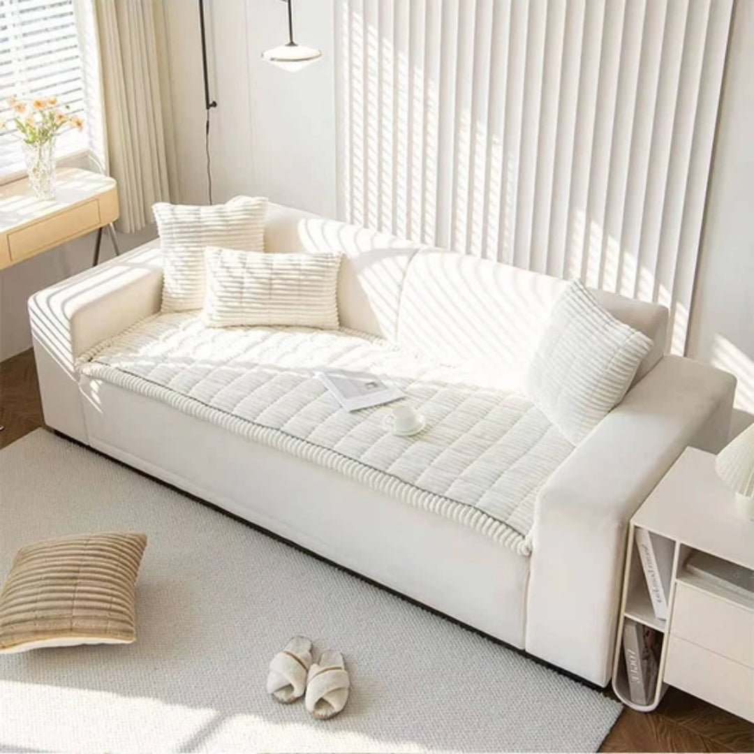 Pluche antislip bankbeschermer voor honden