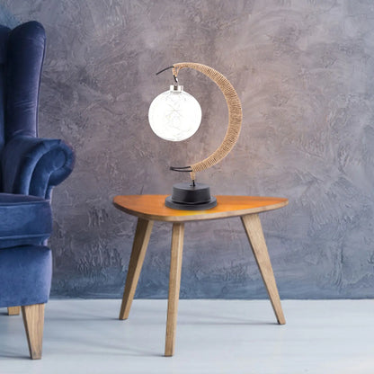 Lumio sfeervolle LED glazen tafellamp