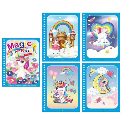 Magic Water Book herbruikbaar waterkleurboek