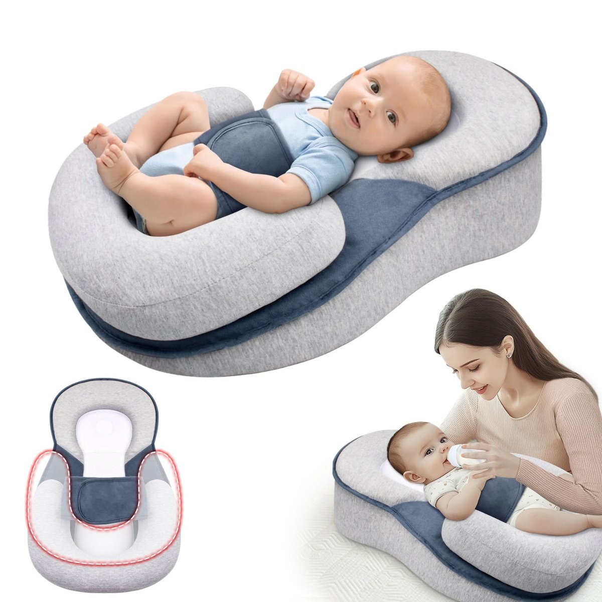 Odior ergonomisch babykussen