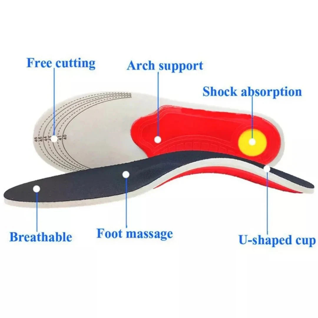 3D Comfort ergonomische inlegzolen