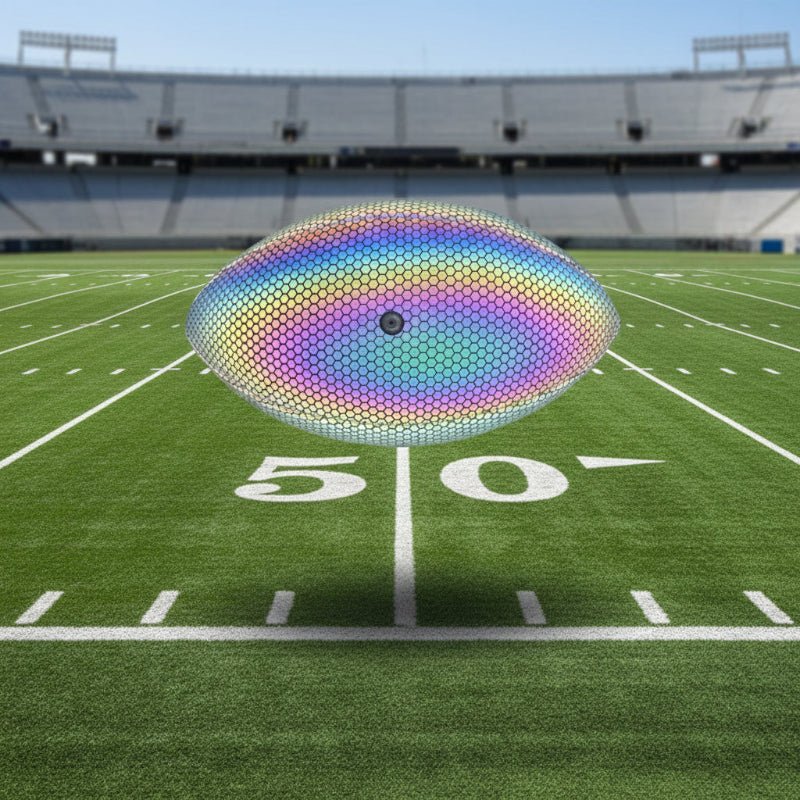 LUMIFOOT reflecterende american football maat 9