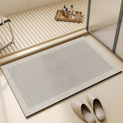 Sneldrogende badmat met antislip