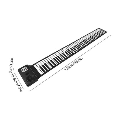 MelodyMate draagbare oprolbare piano