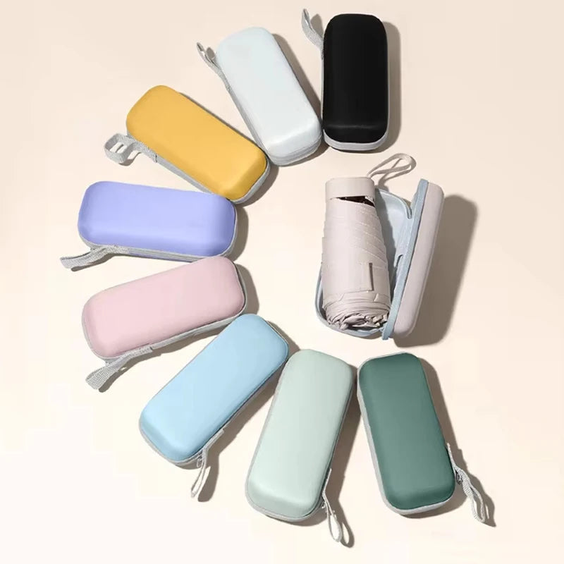 Mini compacte opvouwbare zakparaplu