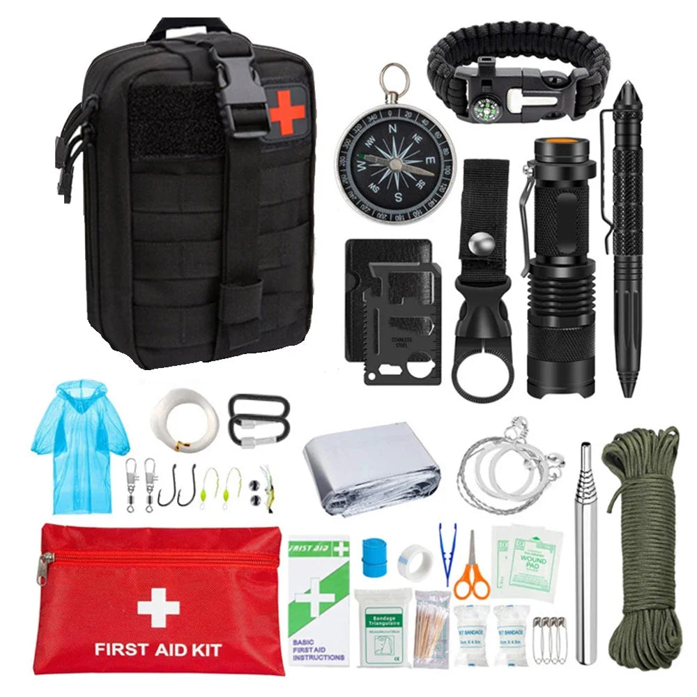 SurvivalAid 38-in-1 EHBO- en overlevingskit