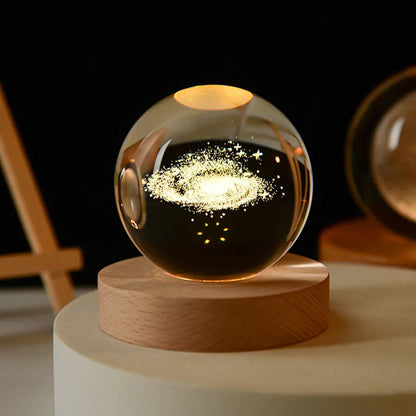 GalaxySphere 3D kristallen bol sfeerlamp