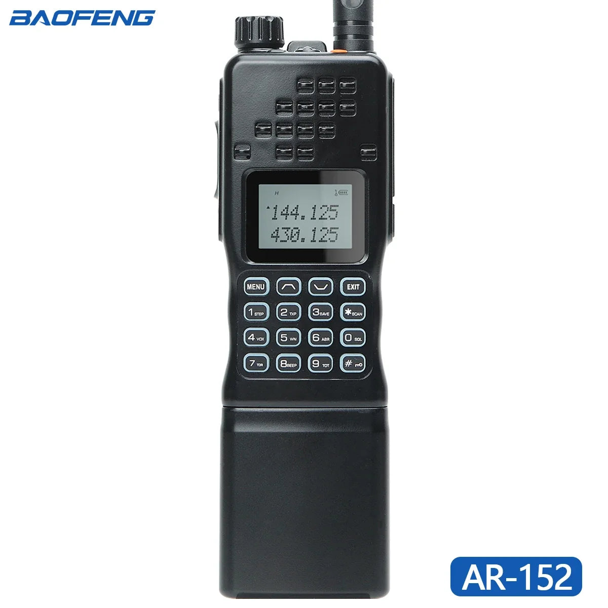 CommGuard dual-band walkie talkie