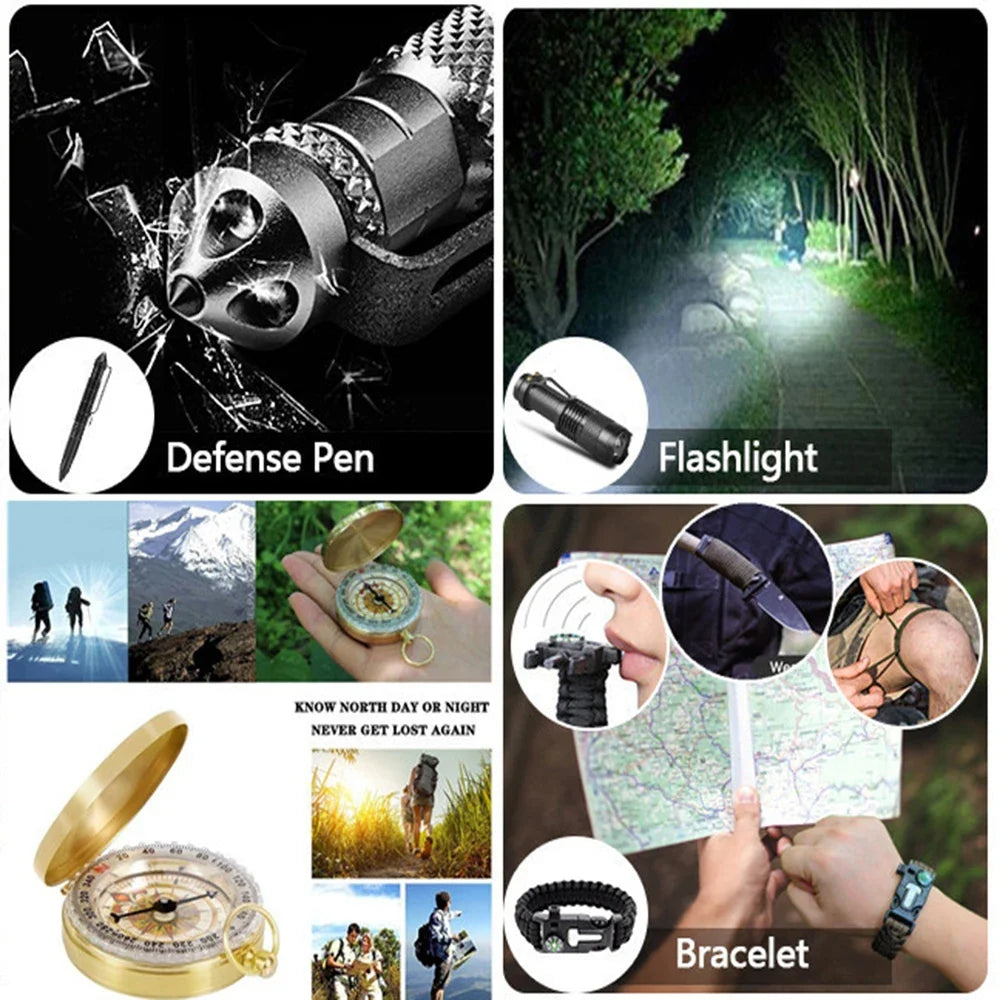 SurvivalAid 38-in-1 EHBO- en overlevingskit