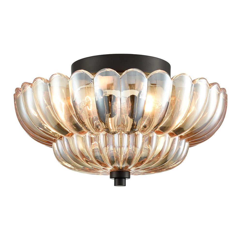 SMD Living vintage glazen plafondlamp