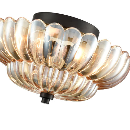 SMD Living vintage glazen plafondlamp