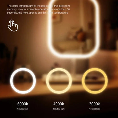 LED Make-upspiegel met Touch-bediening