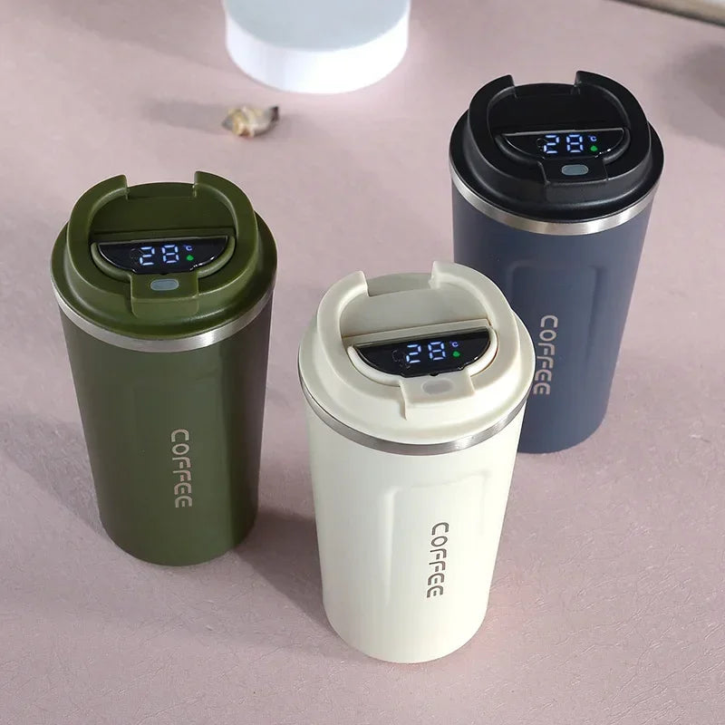 TempMate slimme RVS thermosbeker