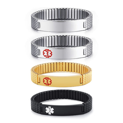 MediBand personaliseerbare medische veiligheidsarmband