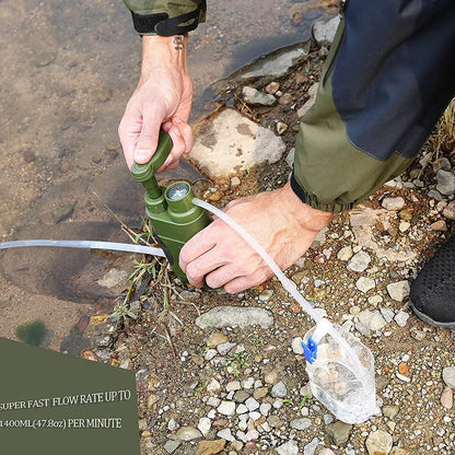 AquaSure draagbare outdoor waterfilter