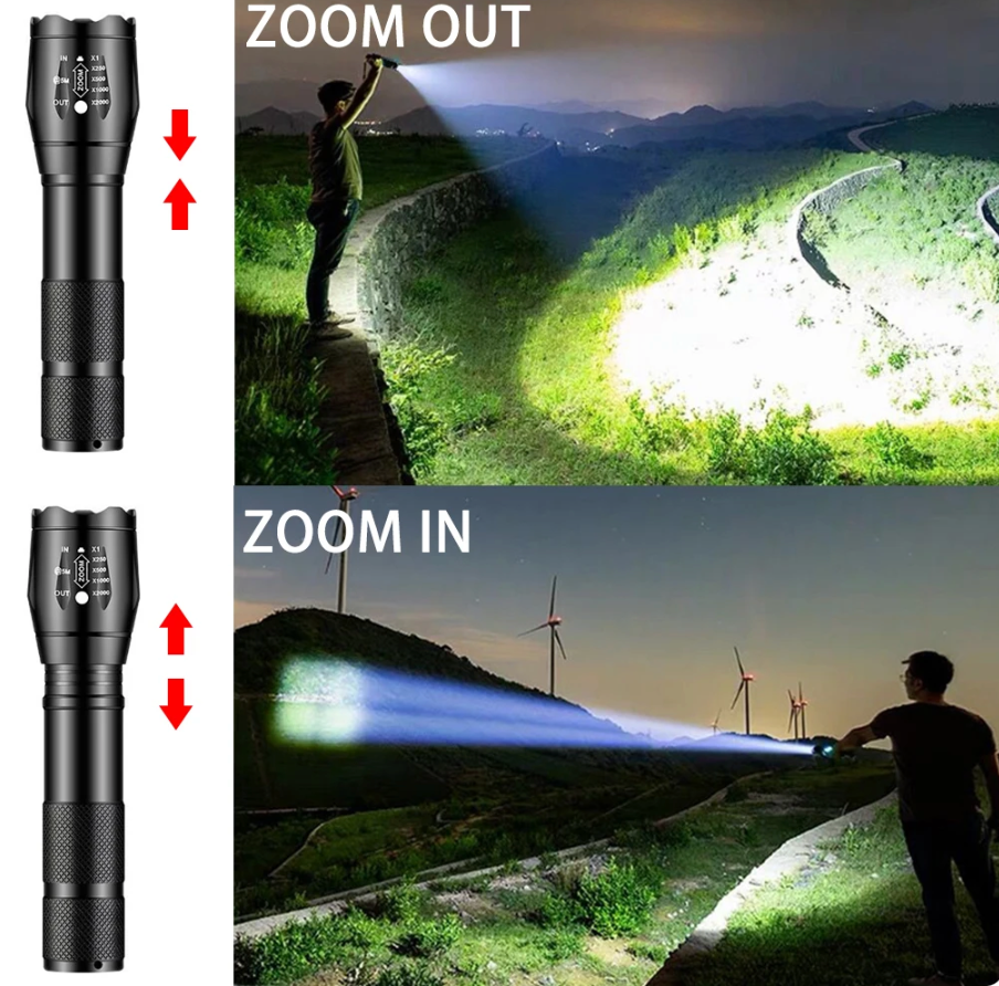 LumeTitan krachtige zaklamp