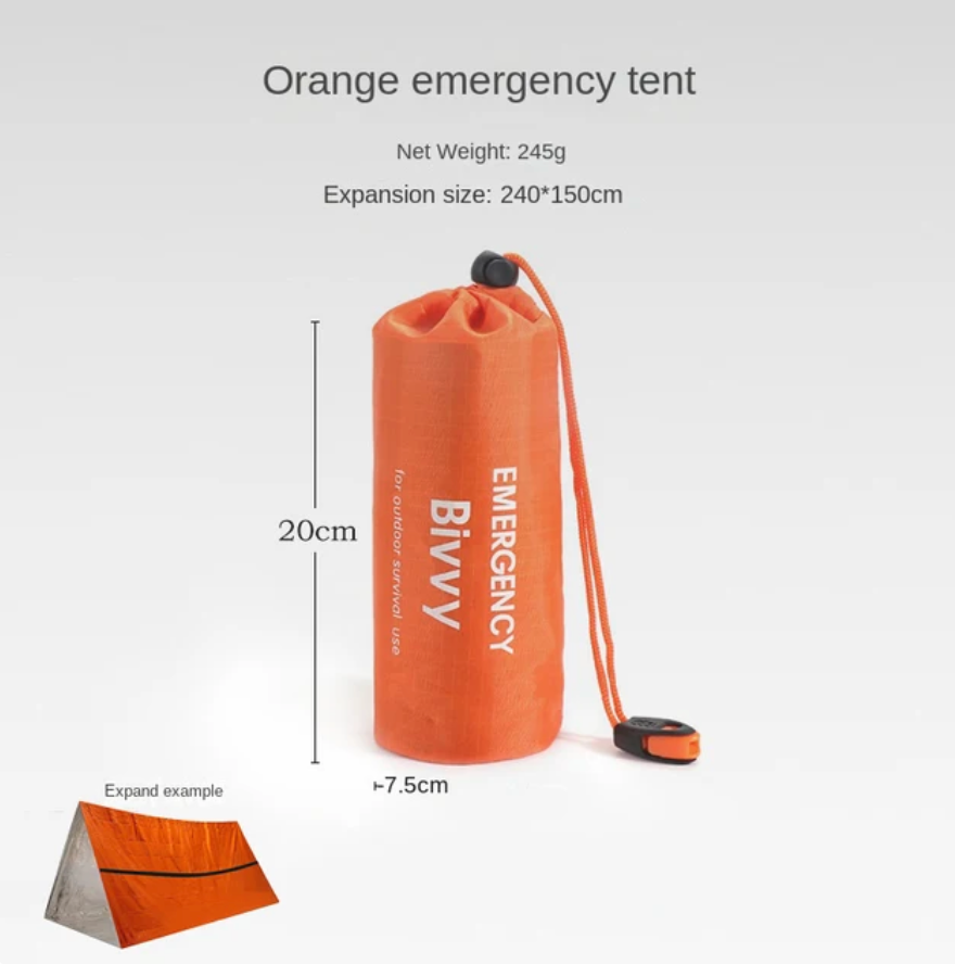DualGuard 2-persoons survival tent