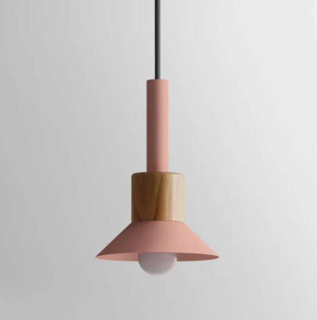 SMD Living Scandinavische Houten Hanglamp