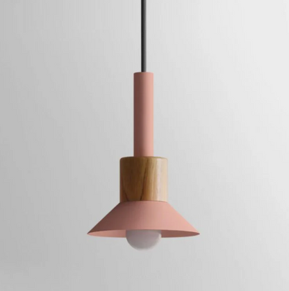 SMD Living Scandinavische Houten Hanglamp