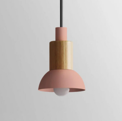 SMD Living Scandinavische Houten Hanglamp