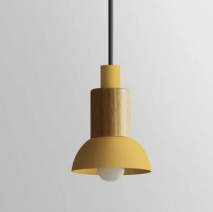 SMD Living Scandinavische Houten Hanglamp