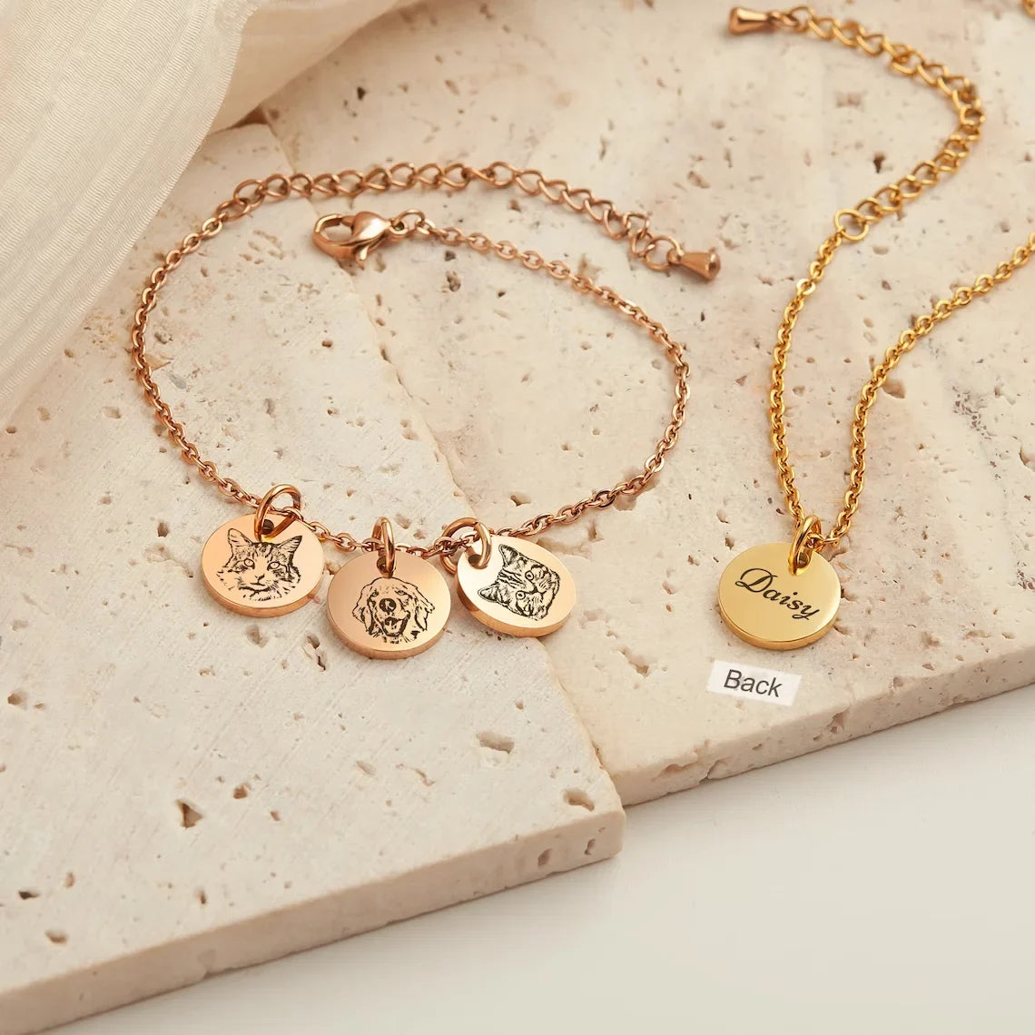 CharmFur gepersonaliseerde huisdier armband