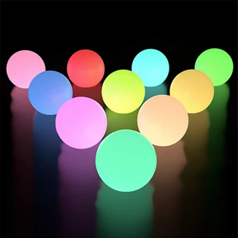 StickyBalls lichtgevende plakballen 45 mm