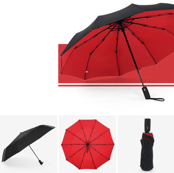Windbestendige stormparaplu