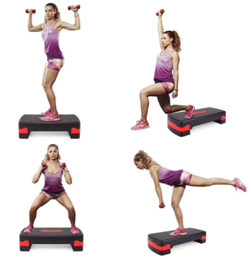Fit Step verstelbare fitness stepper