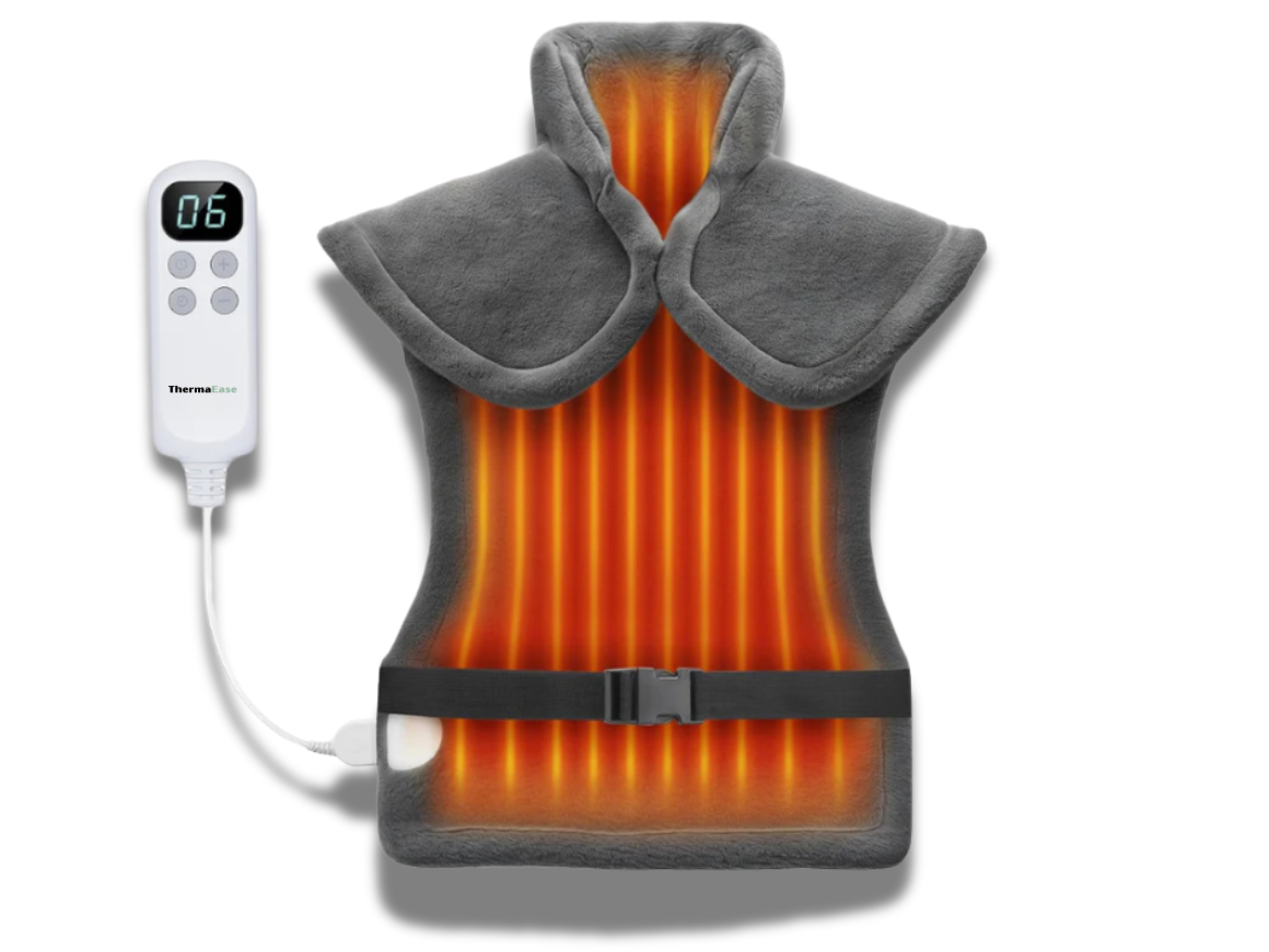 HeatEase draagbare rugverwarmer