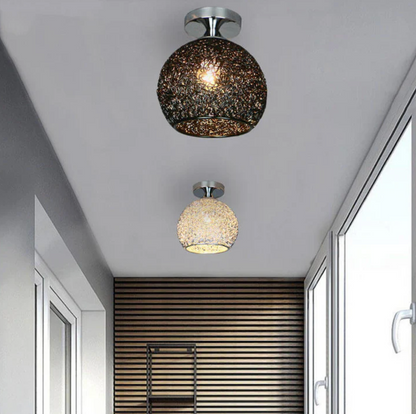 LumiGlobe metalen plafondlamp