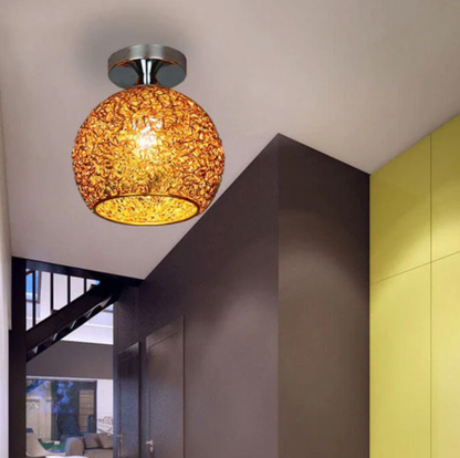 LumiGlobe metalen plafondlamp