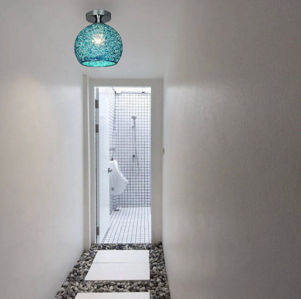LumiGlobe metalen plafondlamp