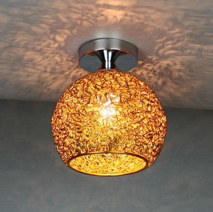 LumiGlobe metalen plafondlamp