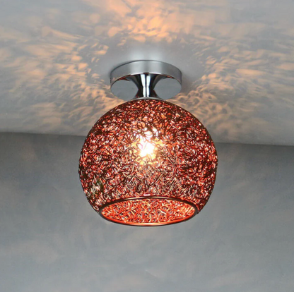 LumiGlobe metalen plafondlamp