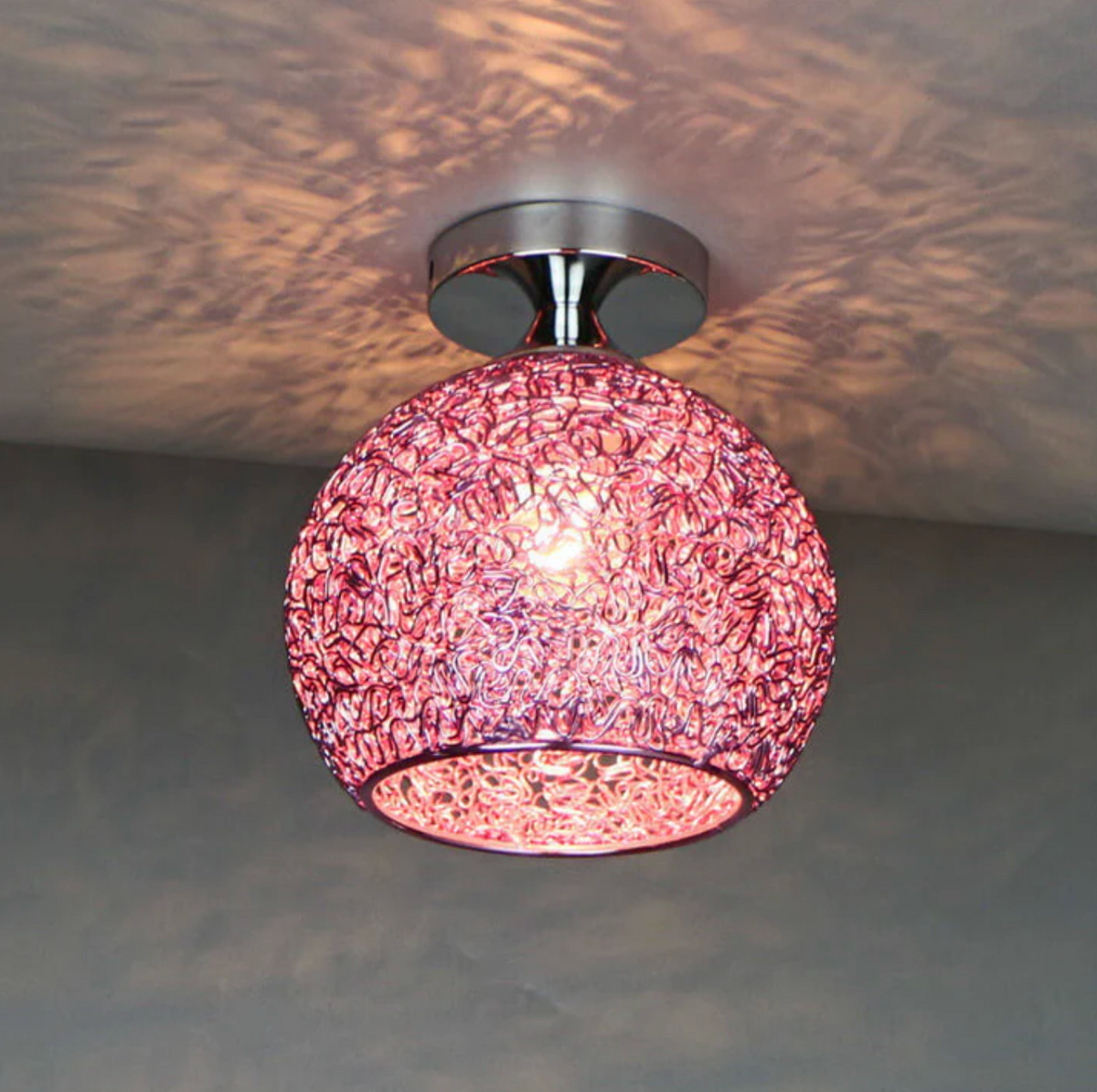 LumiGlobe metalen plafondlamp