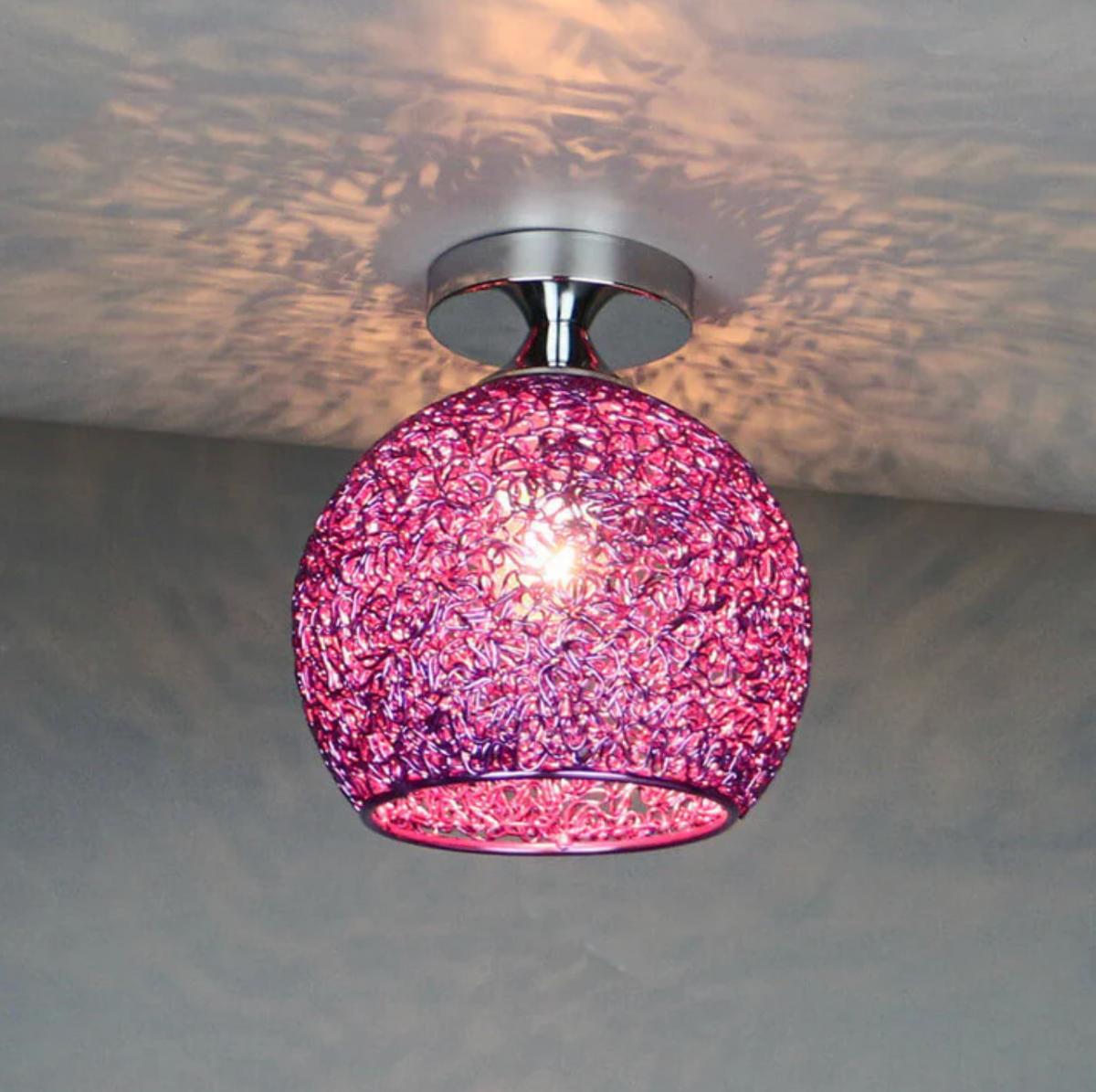 LumiGlobe metalen plafondlamp