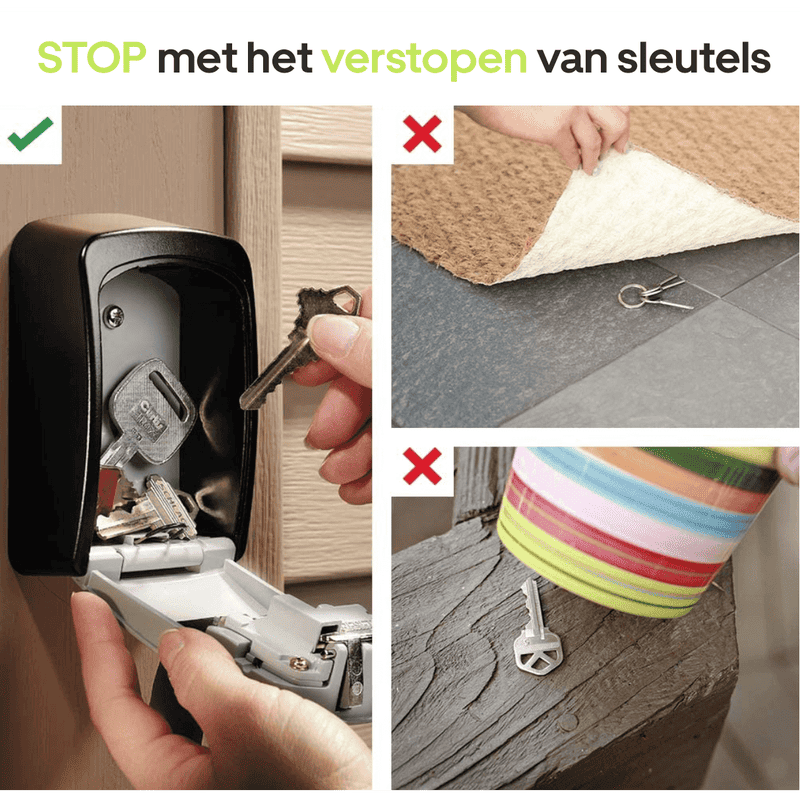 SafeKeys beveiligde sleutelkast