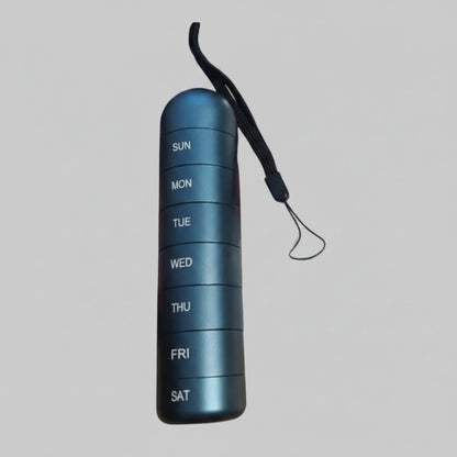 VITACASE waterdichte 7-daagse aluminium pillendoos