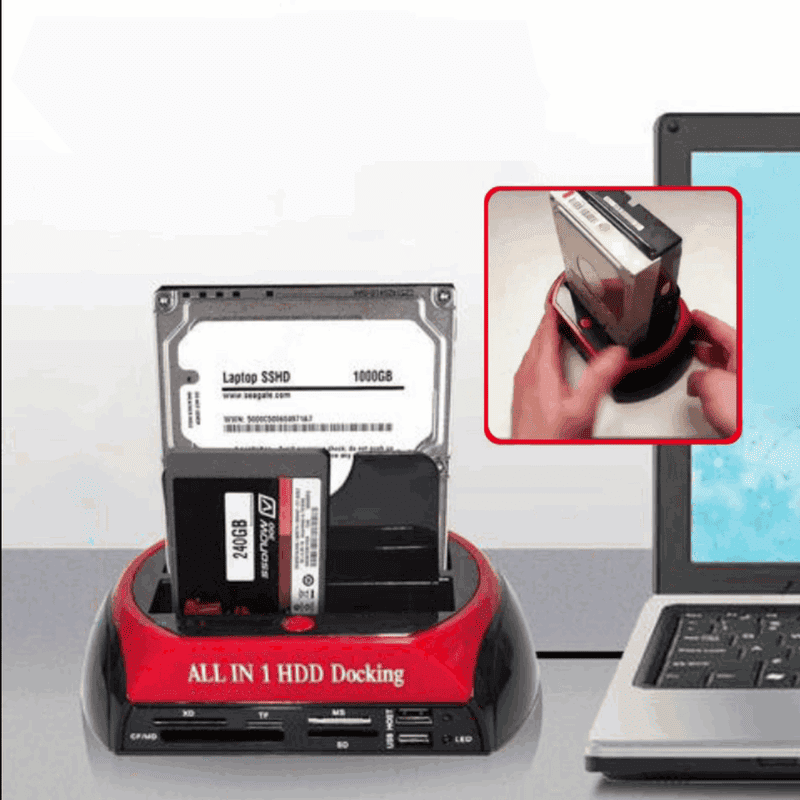 Alles-in-1 Harde Schijf Docking Station