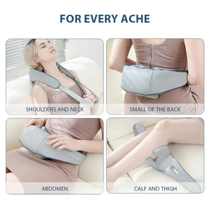 TRAPESHIELD elektrische nek- en trapeziusmassageapparaat