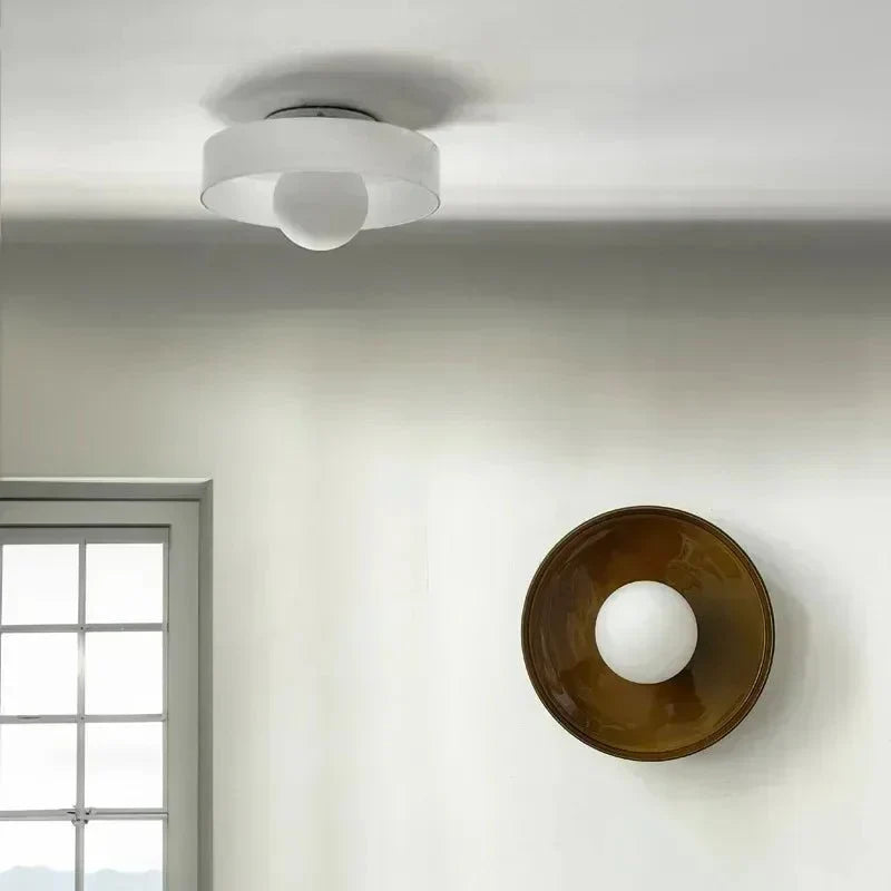 Odior Scandinavische glazen plafondlamp