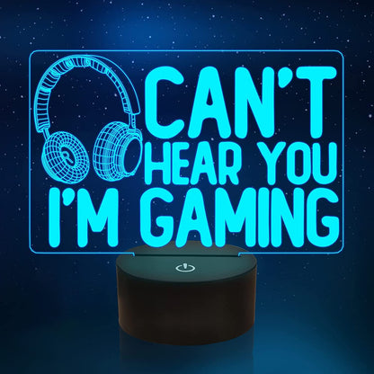 Magische Gaming Nachtlamp met afstandsbediening