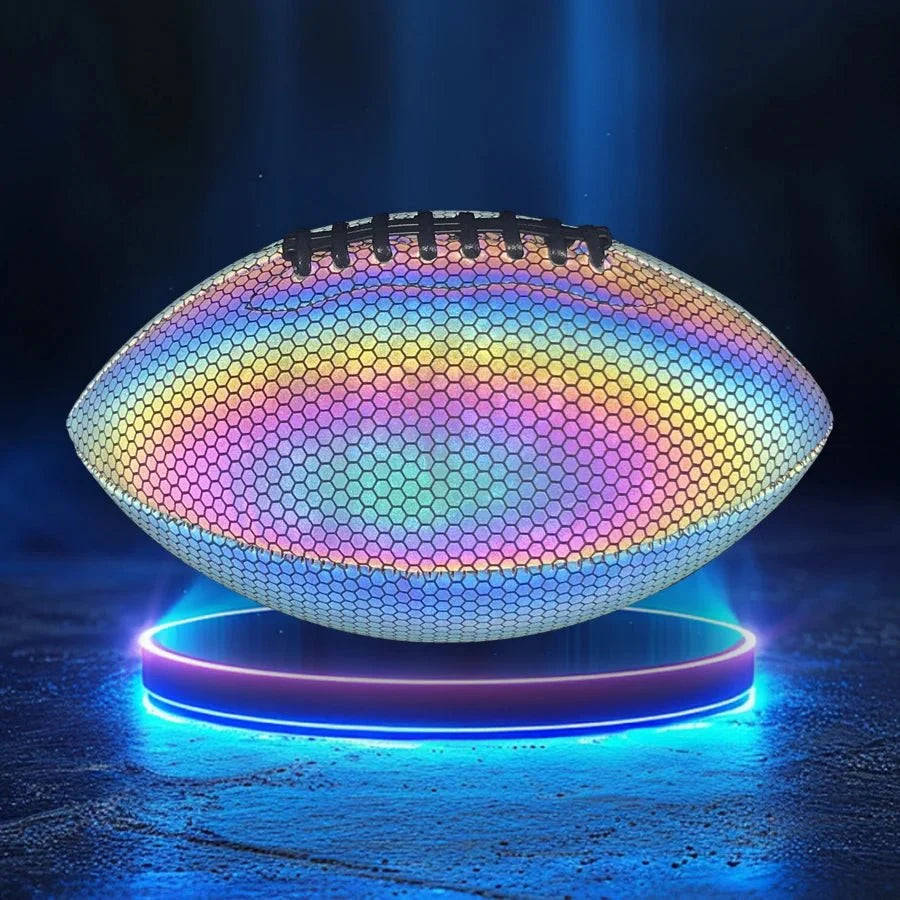 LUMIFOOT reflecterende american football maat 9