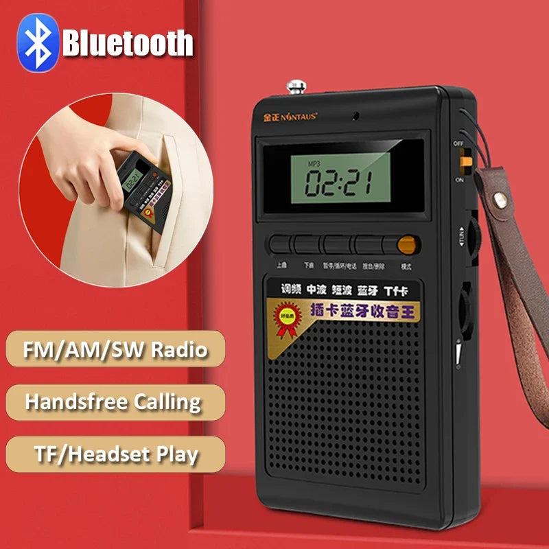 SoundPocket Mini draagbare bluetooth-radio